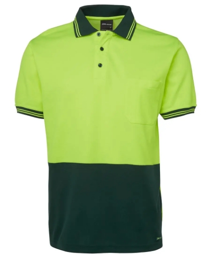 Picture of JB's Wear, HV S/S Cotton Back Polo